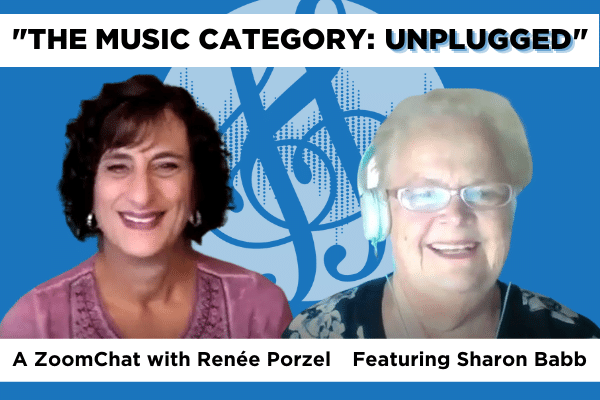 ZoomChat Renee Porzel Sharon Babb Music Category Unplugged